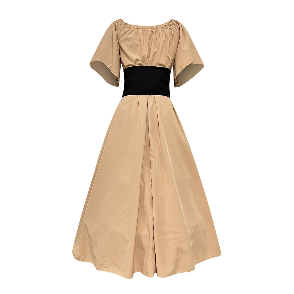 Womens Renaissance Faire Dresses Medieval Irish Traditional plus Size Dresses Ruffle over Dress Corset Retro Cosplay Gown